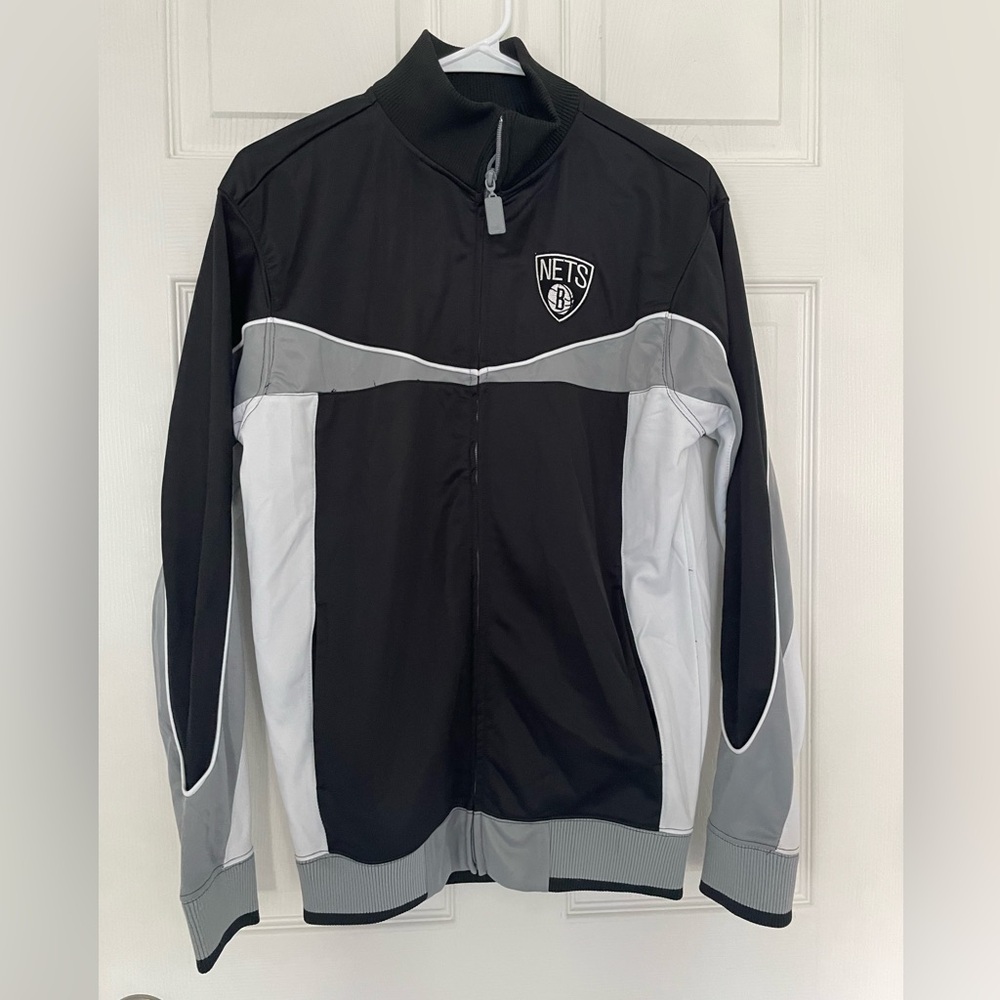 Brooklyn Nets Full Zip Windbreaker